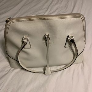 Vintage Prada White Purse